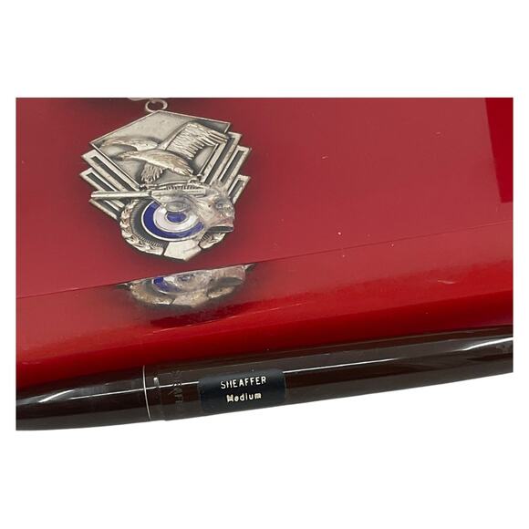 1965 Muncie Rifle Pistol Club Shooting Award Pen Set Master Class 1st Place - Picture 6 of 11